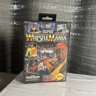 WWF Super WrestleMania (Sega Genesis, Flying Edge) Manual, Multiplayer, Complete