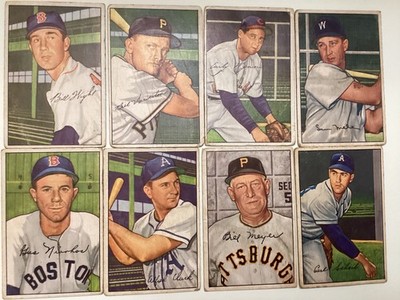 1952 Bowman Baseball - Singles Pick Your Card