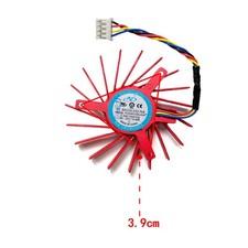 PLD06010B12HH Graphics Card Cooling Fans for AMD ATI Radeon HD 4850 Spare Part
