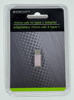 E-Circuit Micro USB To Type C Adapter 273409 1810 Brand NEW In Package - SEALED