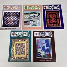 Patchwork & Quilting Magazine Bundle Of 5 Magazines Issues 26-30 Vintage 1992