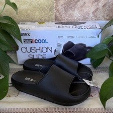 NEW 32 Degrees Unisex Cushion Slide Black Sandals Size S Women  s 6-7  Men  s 4-5