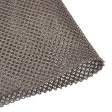 Dark Khaki Speaker Mesh Grill Stereo Fabric Dustproof 50cm x 160cm 20" x 63"