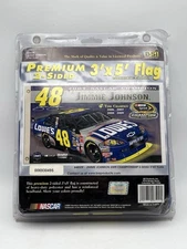 New 2007 BSI Products JIMMIE JOHNSON #48 Lowe’s /2007 Nextel Champion 3 X 5 Flag