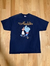 Vintage Disney Aladdin Genie Movie Promo Shirt 90s V