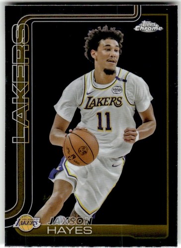 2025-26 Topps Chrome #125 Jaxson Hayes Red White Blue Refractor LA