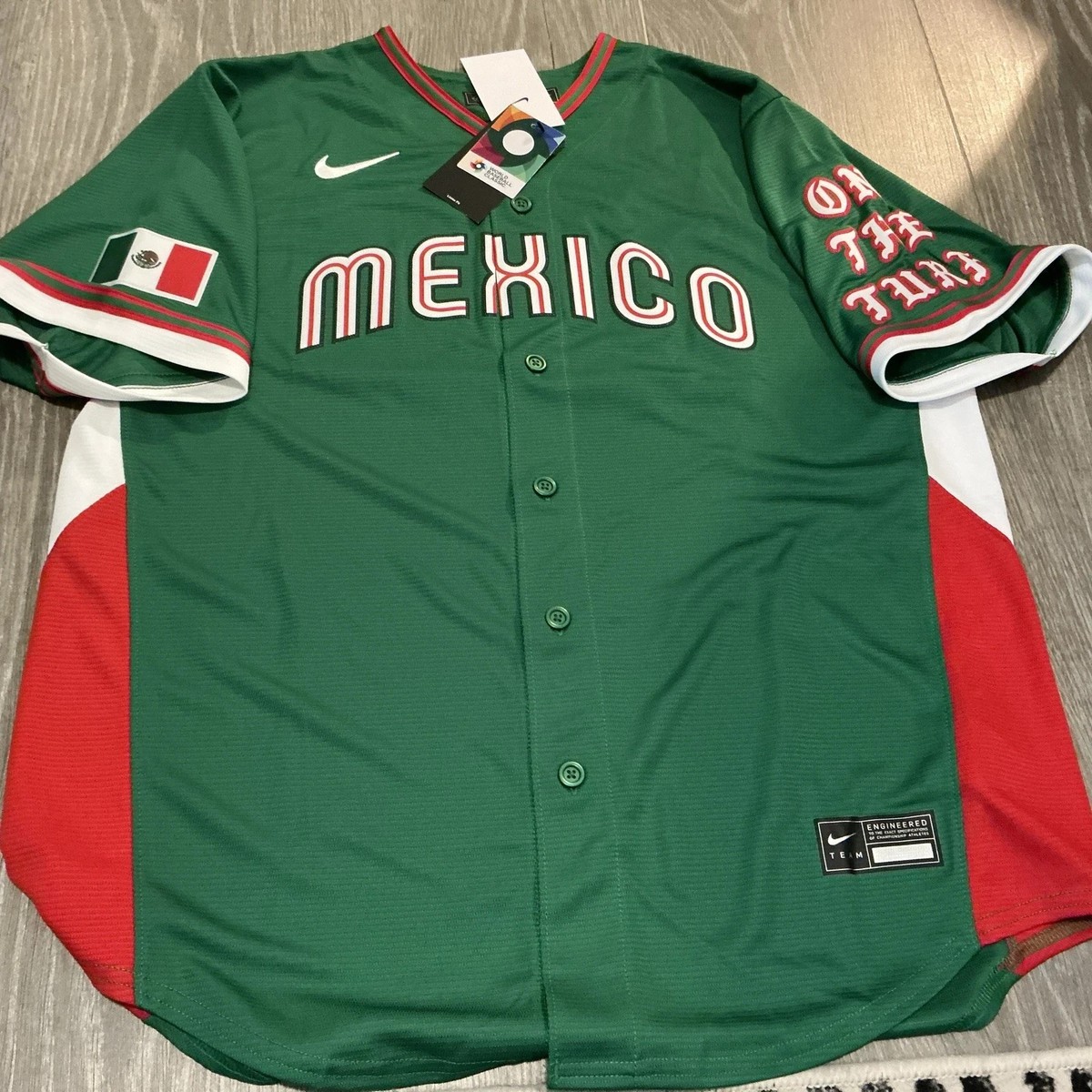 WBC Mexico Nike born x raised ユニフォーム Nike Mexico Born x Raised 2026 World Baseball Classic Jersey Men's