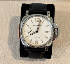 Panerai Luminor Due SS Auto 42mm White Dial Watch PAM 1046