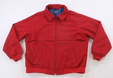 Rare Vintage PENDLETON Virgin Wool 3M Thinsulate Lined Bomber Jacket 90s Red XL