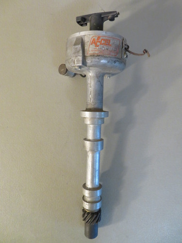 Vintage Accel Dual Point Distributor Chevrolet Small Block For Parts or Repair