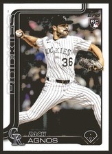 2025 Topps Update #US31 Zach Agnos