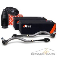 Atec 2X Spurstange +Febi Lenkmanschetten FÜR Ford Galaxy Seat Alhambra Vw Sharan