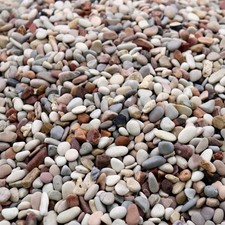 Decorative Pebbles for Plants Earth Tone Gravel for Gardens, Vases, Crafts