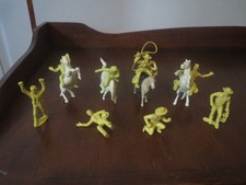 Marx Vintage 1950s Roy Rogers Ranch Mineral City 60MM Vinyl Cowboys Horses