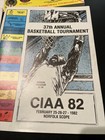 LOT 5 CIAA Basketball Tournament Programs 1979, 81, 82, 84, 88 HBCU — photo 5