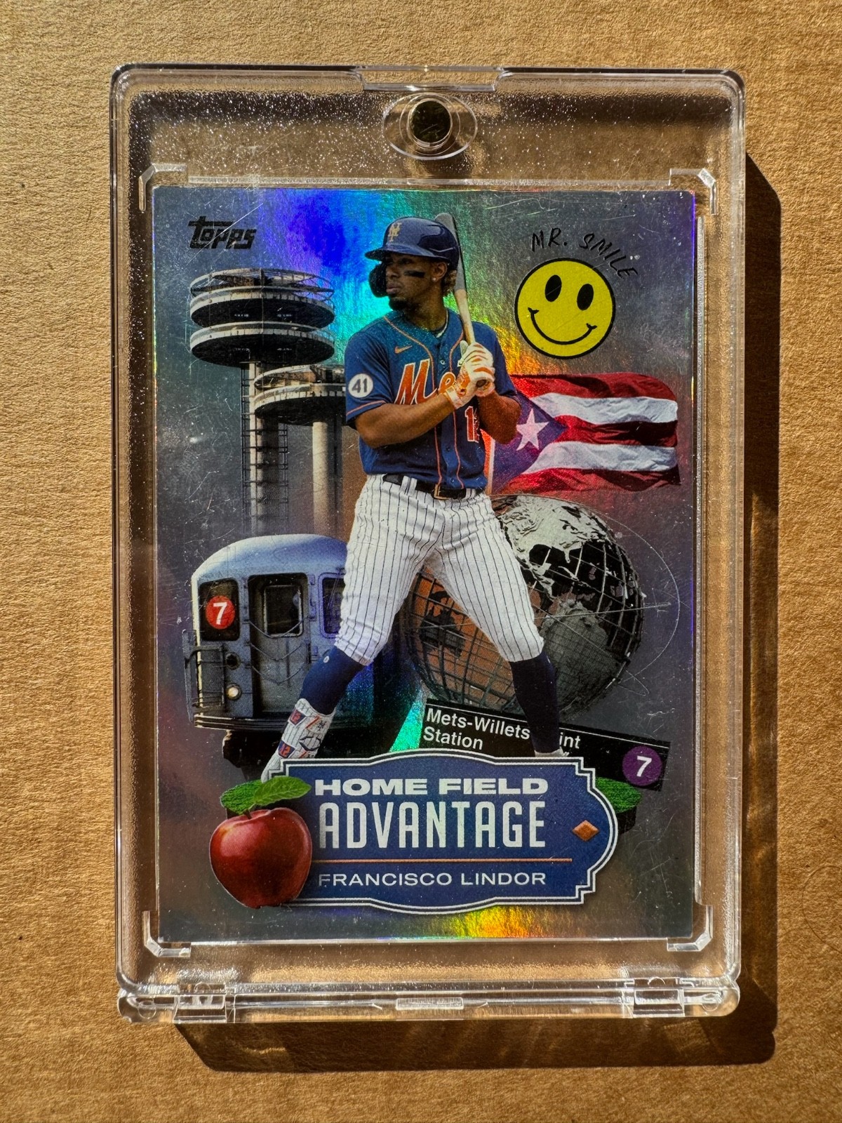 2023 Topps Series 1 - Home Field Advantage Francisco Lindor #HA-4