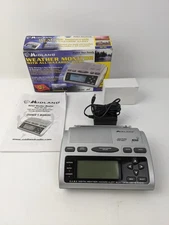 MIDLAND WR-300 AM/FM Alert Weather Radio, Alarm Clock, NOAA Public Hazards Alert
