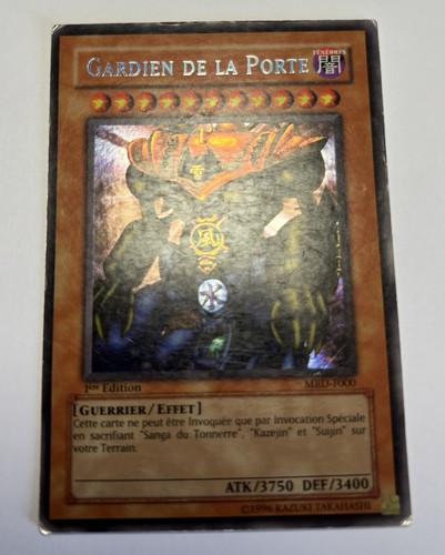 YUGIOH - LE GARDIEN DE LA PORTE - MRD-FR000 - 1ère Edition - Secret - Played X - Imagen 2 de 11