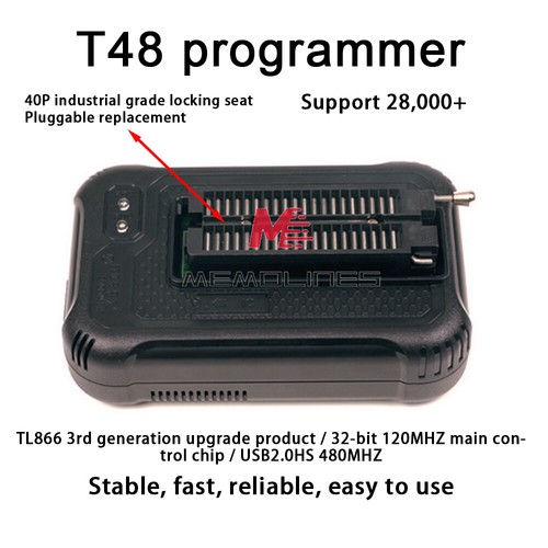 T48 TL866-3G High-speed Programmer Support 28000+ICs For SPI/Nor/NAND Flash/EMMC - Picture 2 of 14