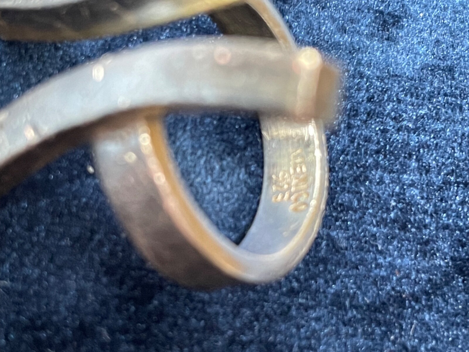 Solid Sterling 925 Mexico marked Silver Ring Size… - image 2