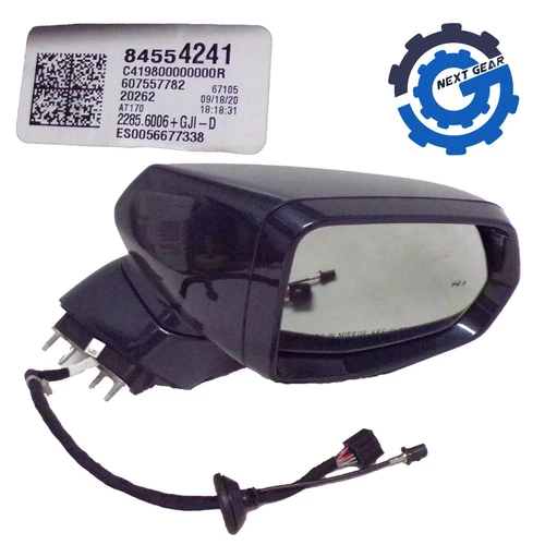 OEM GM Right Dark Blue Wing Mirror w/ Camera for 2019-2023 Cadillac XT4 84554241