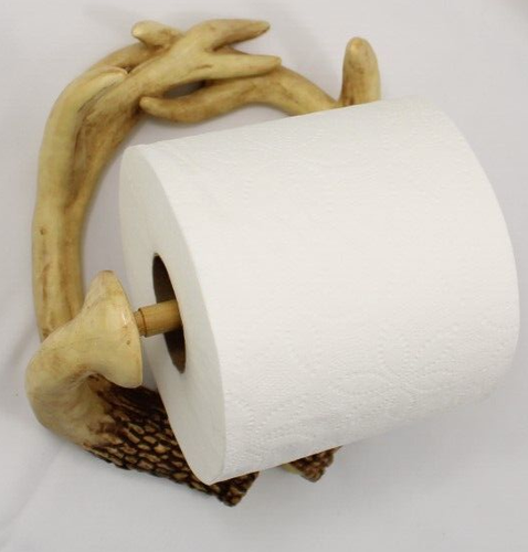 Antler Toilet Paper Holder by Rivers Edge Products - Picture 17 of 19