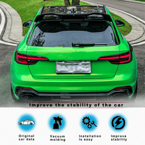 ECHT Carbon Dashspoiler Spoiler Lippe Passt für Audi RS4 B9 Avant 2020-2021 - Bild 2 von 8