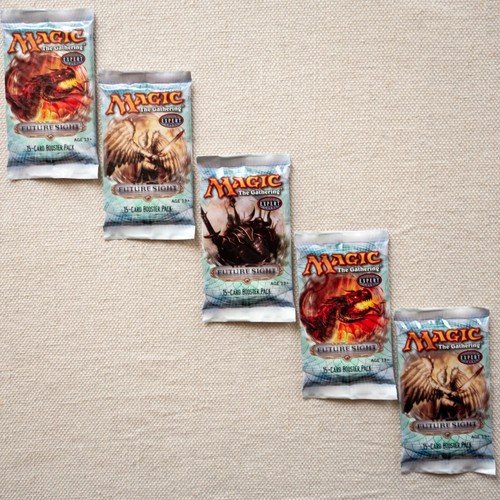 MTG: 5 FUTURE SIGHT Sealed Booster Pack Lot from Box - 5 Packs Magic - English