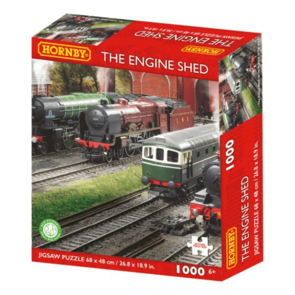 Hornby: The Engine Shed - 1000 Piece Jigsaw Puzzle