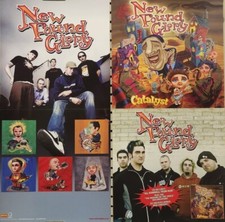 New Found Glory 2005 BIG 2 Sided Promo Poster/Flat Flawless New Old Stock
