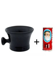 Plastic Black Shaving Mug Bowl 1x Arko Shave Soap Stick Shaving Set Man Gift