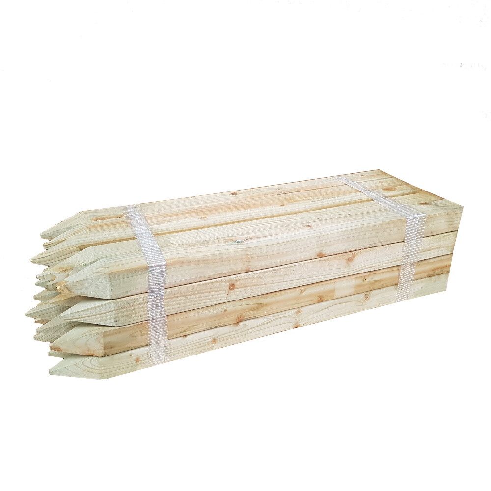 Pegging Out Posts 610mm x 50mm x 50mm (24" x 2" x2") Planed, Pointed ...