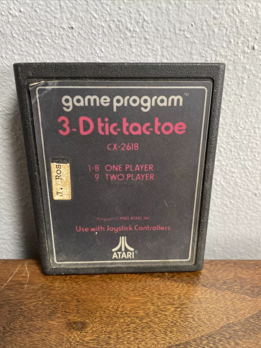 3-D Tic-Tac-Toe, Atari Jogos online