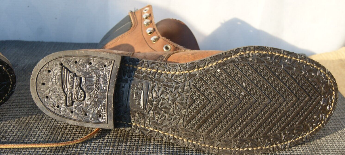 RED WING BOOTS ANSI Z41 PT83 MI/75 C/75 HEAVY DUTY BOOTS RED WING BOOTS ANSI Z41 PT83 MI/75 C/75 HEAVY DUTY BOOTS
