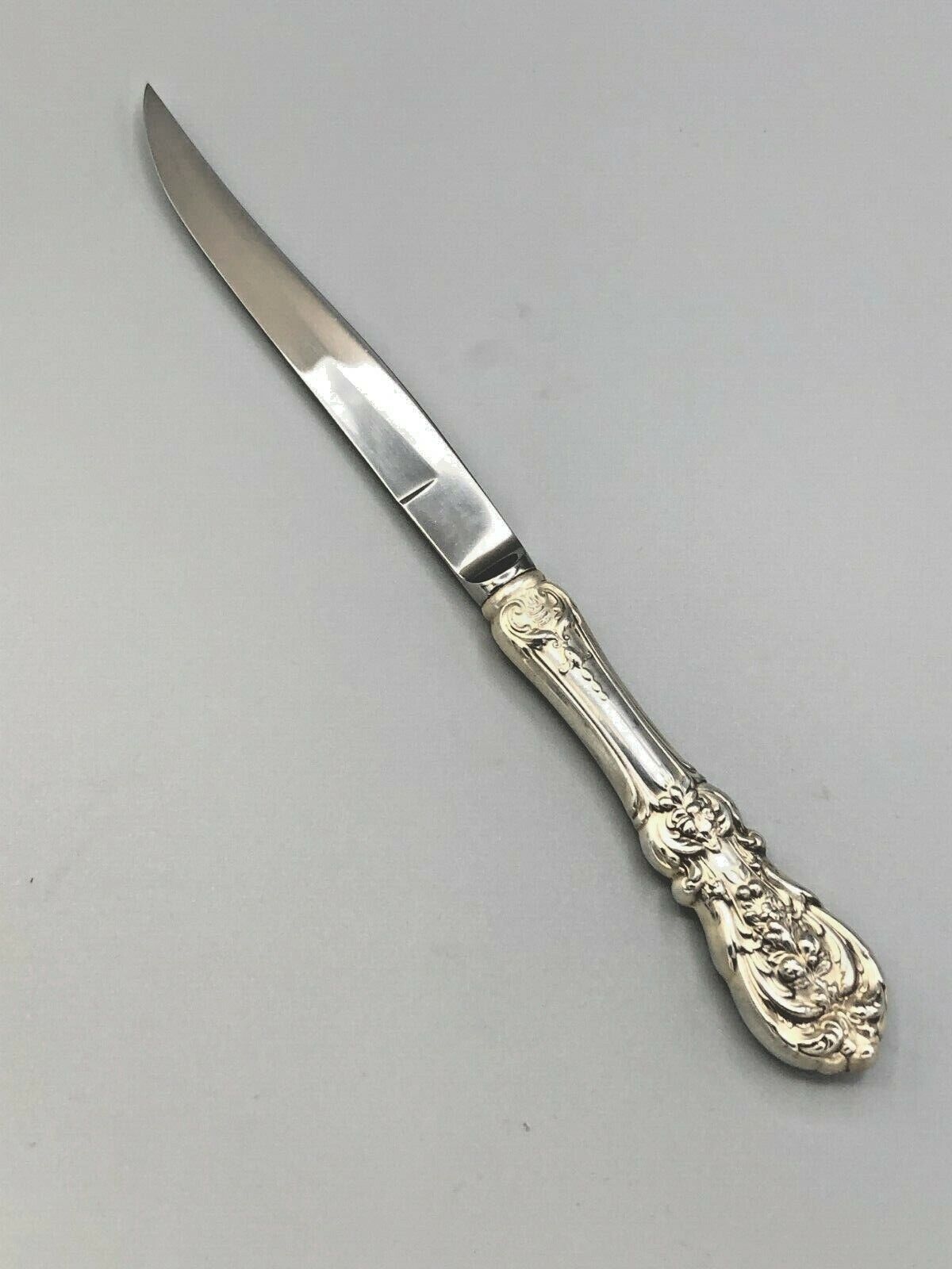 Francis I - Reed & Barton Sterling Silver individual Steak Knives 9" gently used