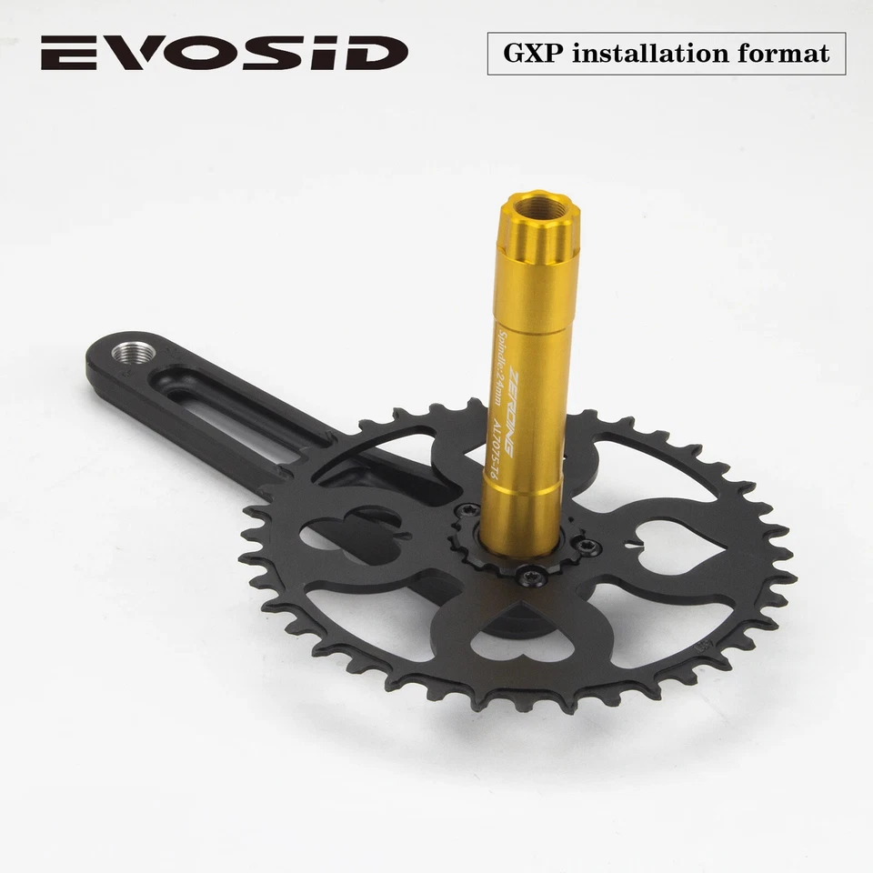 Juego de bielas de 12 velocidades para bicicleta de carretera de 165 mm 170 mm 40 42 44 46 48T Foto 4 de 4