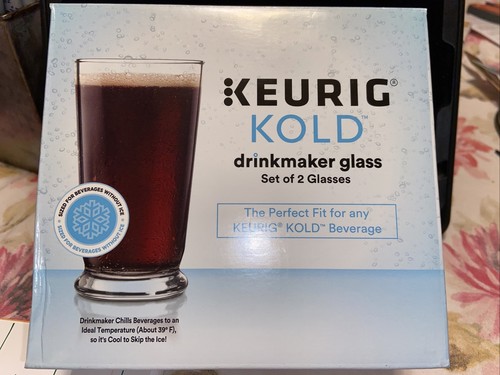 Keurig KOLD Drinkmaker Glass 2 Pack 