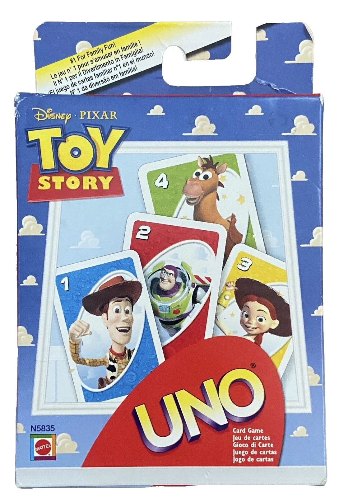 Mattel Toy Story Contemporary Manufacture Board & Traditional Games