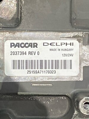 OEM Paccar MX-13 Engine Control Module, ECM, ECU 2037394