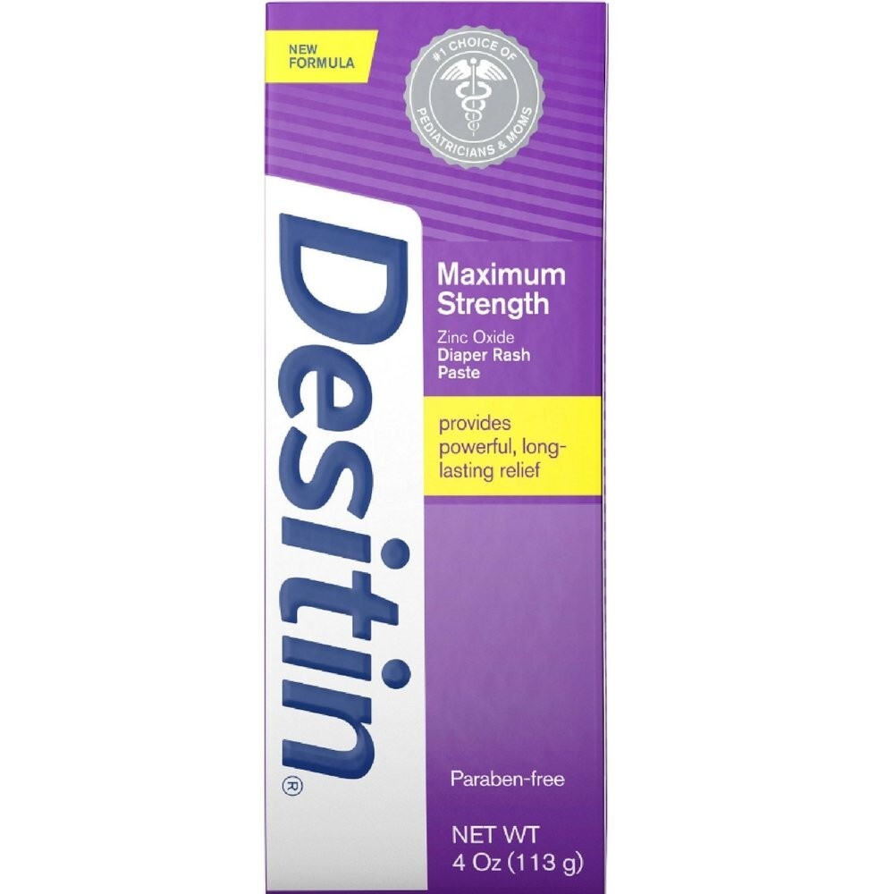 (Pack of 2) DESITIN Maximum Strength Diaper Rash Paste&nbsp;4 oz