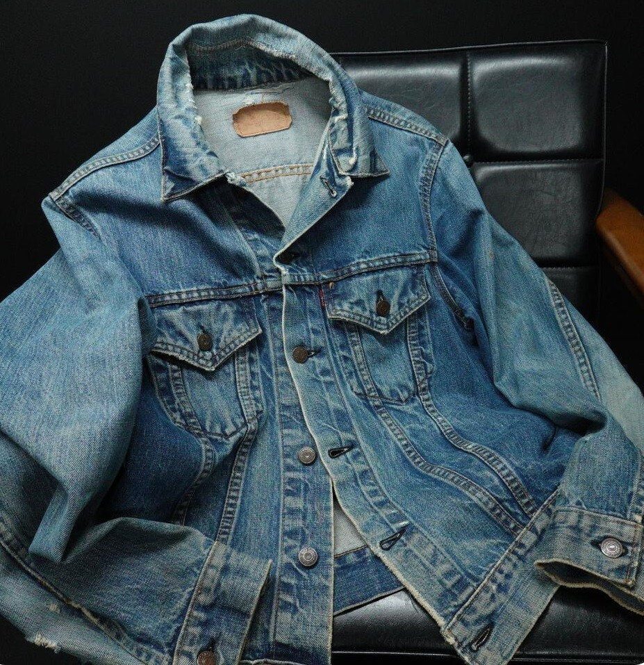 Levi's 70505 Vintage 60's-70's 4th Denim Jacket Trucker Levi's 70505 Vintage 60's-70's 4th Denim Jacket Trucker