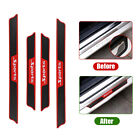 <!--F#f_0-->4Pcs/Set Rubber Strip Car Door Sill Scuff Plate Cover Panel Step Protector<!--F/-->