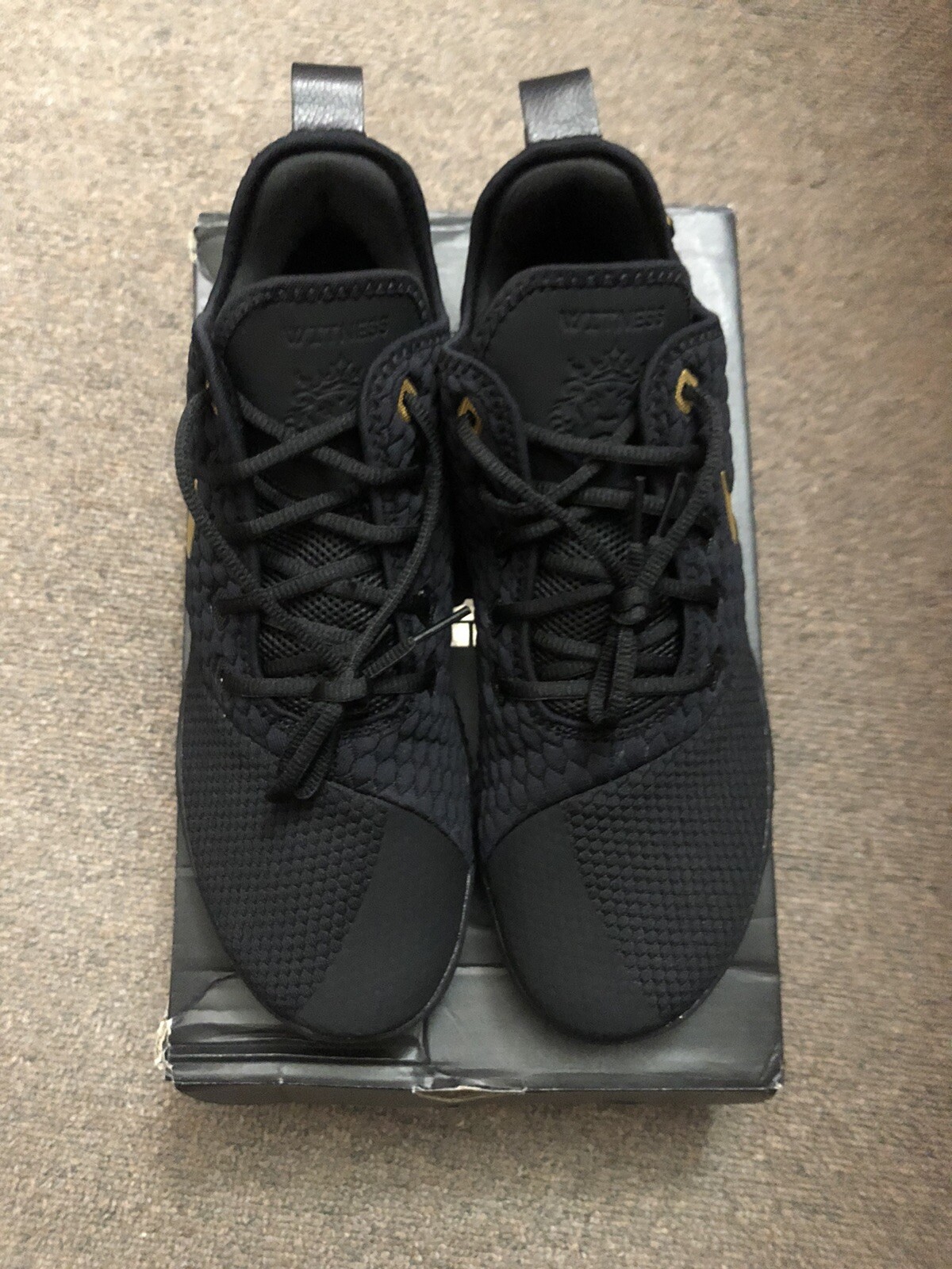 nike lebron witness iii black metallic gold