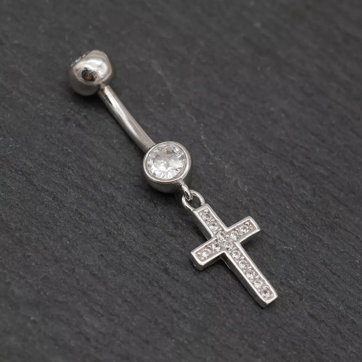 Belly button rings sterling silver sale