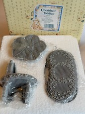 New ENESCO Cherished Teddies 3 PARK BENCHES DISPLAY FURNITURE for Bears ~ 202967