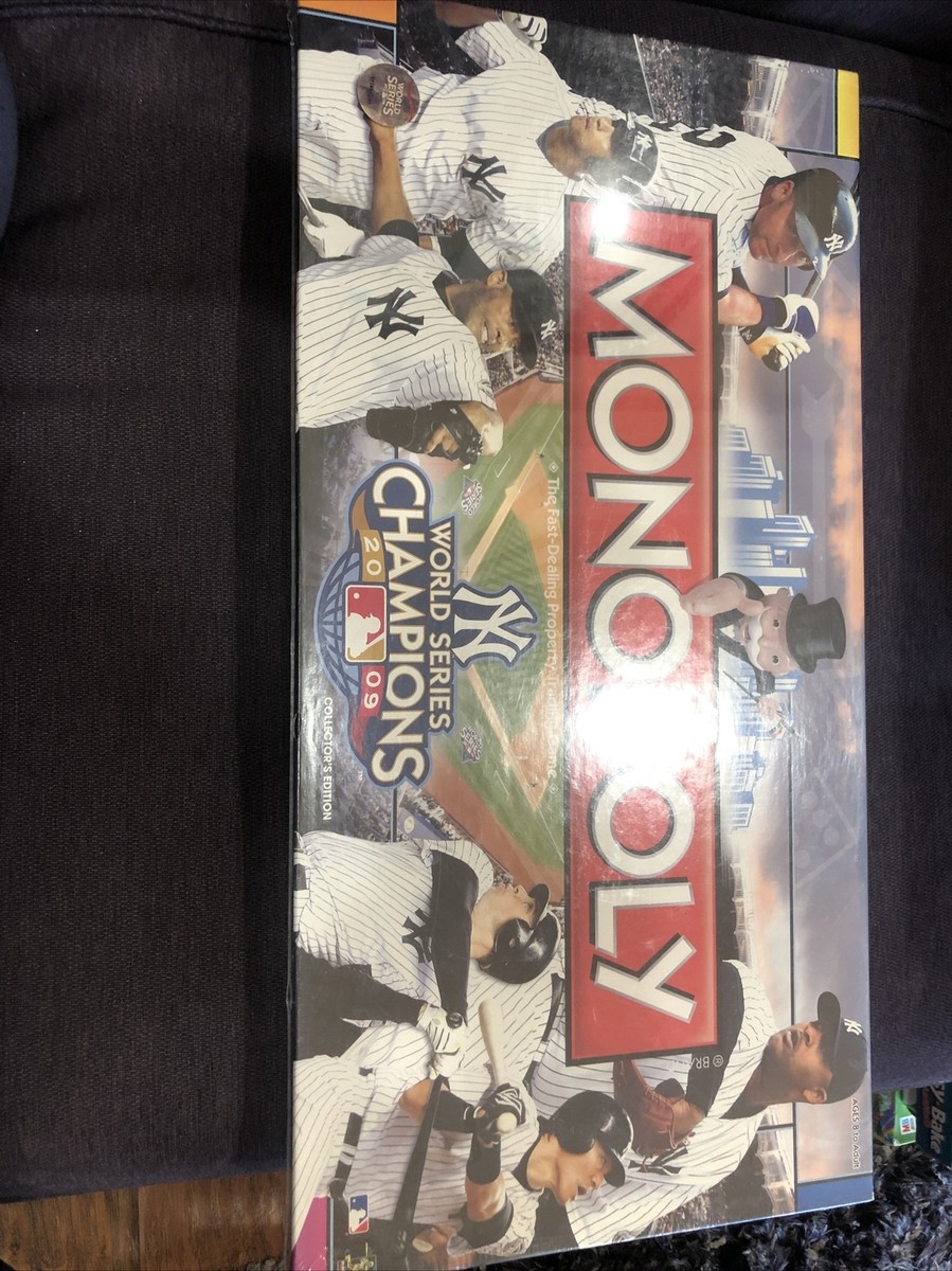 モノポリー ニューヨーク・ヤンキース 2009年 New York Yankees World Series Champions 2009 Monopoly Board Game