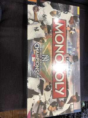 New York Yankees World Series Champions 2009 Monopoly Board Game