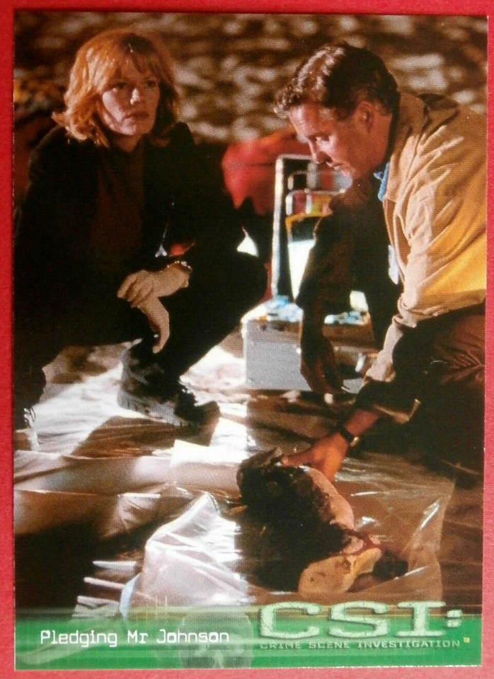 CSI LAS VEGAS - SEASON 1 - Complete VINTAGE Base Set - Strictly Ink 2003 - Image 3 of 4