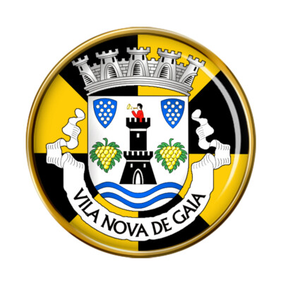 Vila Nova de Gaia (Portugal) Pin Badge