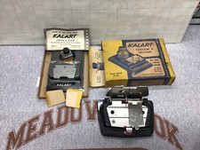 Vintage Kalart Custom 8 Film Splicer in original box & a Hollywood Automat 8-16
